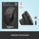 Вертикальная беспроводная мышь Logitech Lift Left Vertical Ergonomic Wireless + Bluetooth (910-006474) - изображение 4