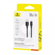 Кабель Baseus Silky Series Fast Charging Type-C 100W 1m білий P10377703213-00 - зображення 4