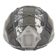 Кавер тактичний на шолом Fast TOR Helmet сірий камуфляж чохол для каски військовий маскувальний - зображення 1