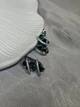 Сережки Mirshine Galaxy Blue/Green - изображение 2