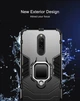 Защитный бампер IronMan для Xiaomi Redmi 8/8a с кольцом-держателем - Черный - изображение 4