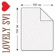 Плед Детский Lovely Svi Хлопок Муслин 100х130 см - двухсторонний - Желтый - изображение 6