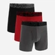 Набор трусов-боксеров мужских хлопковых Under Armour Underwear Boxers UA Performance Cotton - Solid 6 3PK 1383889-025 L 3 шт Серый (1200122271503) - изображение 1