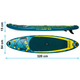 Надувна SUP дошка Neo Sport 320 x 84 x 15 см з веслом, насосом і сумкою для зберігання 170203 (5903890626921) - зображення 6
