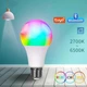 Розумна світлодіодна лампочка Wifi, TUYA, 9Вт, Bluetooth, RGB / Лампочка з керуванням через телефон (108244) - зображення 2