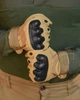 Перчатки тактические Outdoor Tactics Койот с защитой косточек из нубука и нейлона XXL - изображение 2