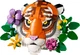 Конструктор LEGO Art Коллекция фауны - Тигр 744 элемента (31217) - изображение 2