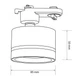Трековий свiтильник LUG TR-GX 8550 GX53 білий LIGHT SET - зображення 8