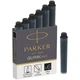 Картриджи Parker Quink Mini /6шт черные - изображение 1