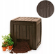 Компостер садовий Keter Deco Composter With Base 340 L з дном коричневий (231600) - изображение 2