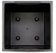 Горщик для квітів Prosperplast Urbi Square Low 29,5х29,5х29 см білий пластиковий (DURS300L-S449) - зображення 9