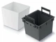 Горщик для квітів Prosperplast Urbi Square Low 29,5х29,5х29 см білий пластиковий (DURS300L-S449) - зображення 11