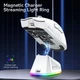 Мышь беспроводная игровая Attack SHARK X11 Print,PAW3311, 22000 DPI 2,4G+Bluetooth White - изображение 2