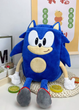 Рюкзак дитячий плюшевий їжачок Сонік із мультфільму Sonic для дівчинки для хлопчика м'яка іграшка 40x7x24 синій (SVS) - зображення 7