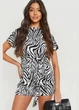 Комбинезон boohoo 36 Черно-белый GZZ222037_01 - изображение 2