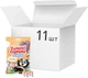 Упаковка конфет маршмеллоу Roshen Yummi Gummi Fluffi Rainbow Turbines 65 г х 11 шт (4823077647987) - изображение 1