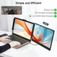 Монитор портативный 14" SMISEACOW S1 Full HD IPS 60 Гц Б/В - изображение 6