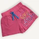 Детские шорты для девочки DASSI KIDS с принтом Радужный мишка 5-6р 116 см розовые - изображение 2