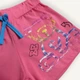 Детские шорты для девочки DASSI KIDS с принтом Радужный мишка 5-6р 116 см розовые - изображение 3
