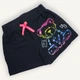 Дитячі шорти для дівчинки DASSI KIDS з принтом Райдужний ведмедик 4-5р 110 см темно-сині - зображення 2
