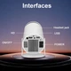 Портативный мини-проектор H713 Ultra HD 4K до 130″, HDMI, поддержка Android и iOS, Bluetooth 5.0, Wi-Fi 6, домашний кинотеатр - изображение 6
