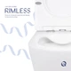 Унитаз подвесной Qtap Swan безободковый с сиденьем Soft-close QT16335178W - изображение 5