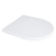Унитаз напольный Qtap Dove Rimless безободковый с сиденьем Soft-close WHITE QT06228380BW - изображение 6