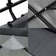 Wózek ogrodowy Springos 90 x 52 x 120 cm Grey (5907719452494) - obraz 6