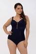 Купальник слитный с мягкой чашкой Marc & Andre 52F/3XL Синий (114825) - изображение 1