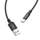Кабель USB Hoco X14 Times Speed, Type-C, 1m, Black - изображение 3