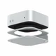 Подставка для Mac Mini M4/M4 Pro MISSION MS60 Silver с быстрым доступом к кнопке выключения и дополнительным пассивным охлаждением - изображение 1