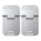Подставка для ноутбука Baseus Slim Laptop Kickstand （2pcs）Silver - изображение 1