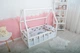 Детская кровать домик Монтессори BUSY WOOD напольная Модель 1 120х60 см белая - изображение 3