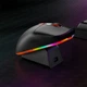 Мишка ігрова бездротова MEETION GW38 RGB із зарядною станцією, чорна - зображення 9