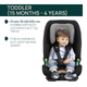 Автокрісло для дітей Chicco SEAT&GO I-SIZE 76-150 см Сіре (8058664181599) - зображення 15