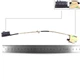 Шлейф матриці для HP EliteBook 850 855 G7 G8, (eDP 30pin Privacy Cable, 6017B1497001, M24691-001) - зображення 1