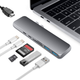 Адаптер перехідник HUB 7 до 1 MacBook Pro Type C USB 3.0 - зображення 1