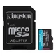 Карта пам'яті microSDXC (UHS-1 U3) Kingston Canvas Go! Plus 64Gb class 10 A2 V30 (R200MB/s) (adapter SD) - изображение 1