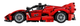 Конструктор LEGO Technic Ferrari FXX K 897 деталей 42212 (5702017816357) - зображення 6