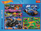 Пазли Trefl Hot Wheels Гоночний автомобіль 4x250 елементів 13312 (5900511133127) - зображення 2