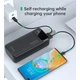 Батарея универсальная Choetech 30000mAh 22,5W, PD, QC/3.0, USB-C In/out, 2*USB-A (B730-ACBK) - изображение 5