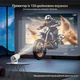 Смарт проектор для фильмов домашний кинотеатр Android 280 ANSI HD 720P поддержка 4к Wi-Fi 6 Bluetooth Salange Home hy300 pro Ultra портативный для дома офиса и презентаций HDMI USB 180° поворот черный - изображение 9