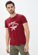Мужская Футболка хлопковая длинная Airboss Star wings L Vinous (2000000001586_A) - изображение 4