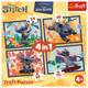 Puzzle 4 in 1 Trefl Stitch The Movie Wakacje na Hawajach 35+48+54+70 elementów 34666 (5900511346664) - obraz 6