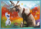 Пазлы 4 in 1 Trefl Frozen Удивительный мир Ледяного сердца 12+15+20+24 элемента (5900511343816) - изображение 3