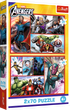Пазлы Trefl Marvel The Avengers Стать героем 2х70 элементов (5900511344394) - изображение 1