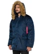 Парка Alpha Industries MJN31000C1 N-3B Parka 5XL Replica Blue (640631439987) - изображение 8