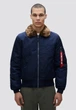 Бомбер Alpha Industries B-15 Slim Fit MJB45500C1 Синий S - изображение 7