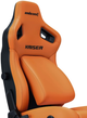 Fotel gamingowy Anda Seat Kaiser 4 L Blaze Orange (AD12YDDC-L-20-O-PV/C) - obraz 4