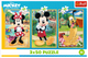Пазлы Trefl Mickey & friends Мышь на празднике 3х50 элементов (5900511348811) - изображение 5